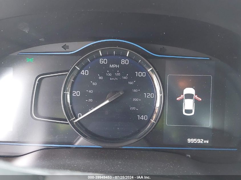 2018 Hyundai Ioniq Hybrid Blue VIN: KMHC65LC0JU060641 Lot: 39949453