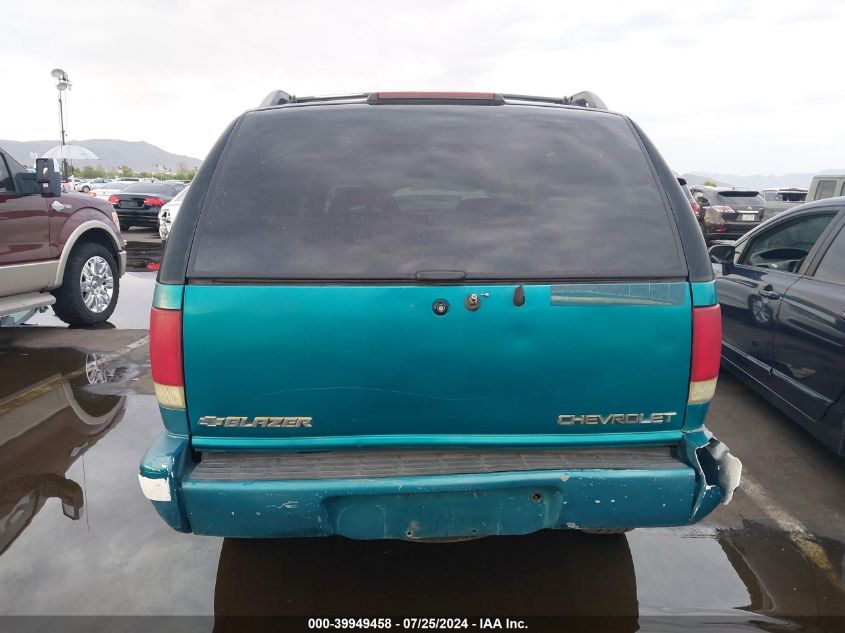 1996 Chevrolet Blazer VIN: 1GNDT13W6T2297421 Lot: 39949458