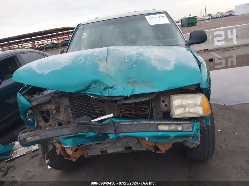 1996 Chevrolet Blazer VIN: 1GNDT13W6T2297421 Lot: 39949458