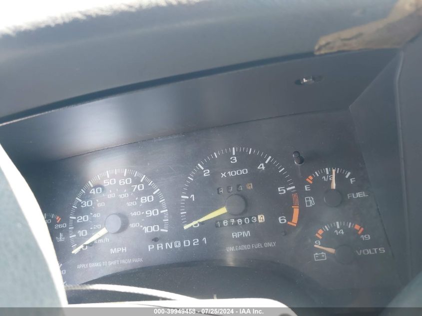 1996 Chevrolet Blazer VIN: 1GNDT13W6T2297421 Lot: 39949458