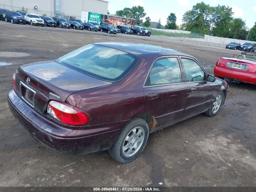 1YVGF22C425296771 | 2002 MAZDA 626