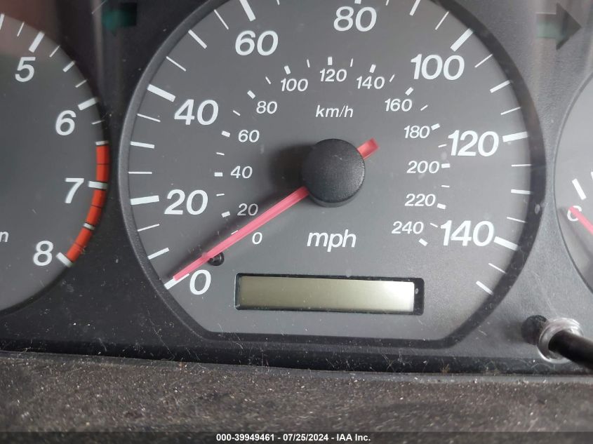 2002 Mazda 626 Lx VIN: 1YVGF22C425296771 Lot: 39949461