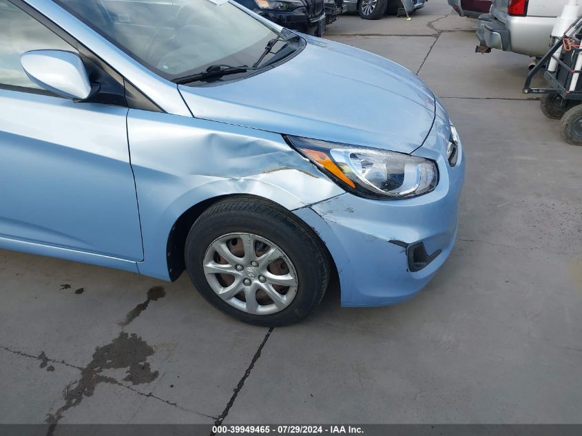 2014 Hyundai Accent Gls VIN: KMHCT4AE4EU613594 Lot: 39949465