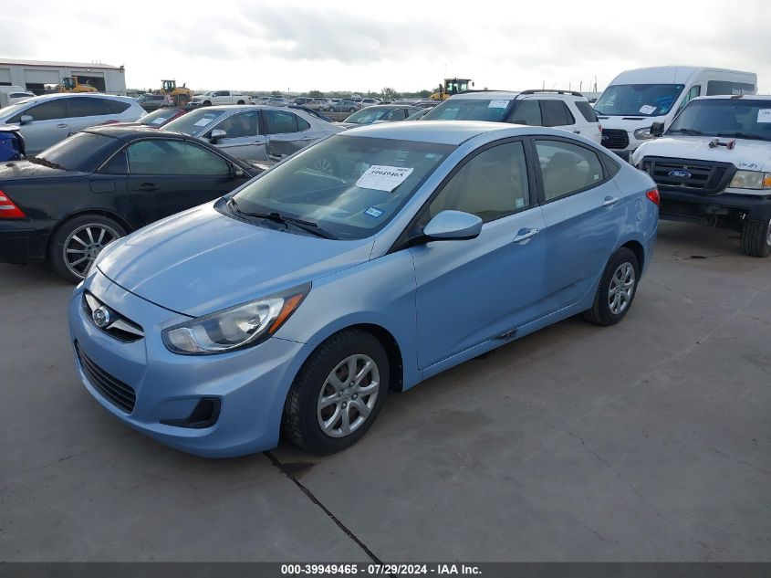 KMHCT4AE4EU613594 2014 Hyundai Accent Gls