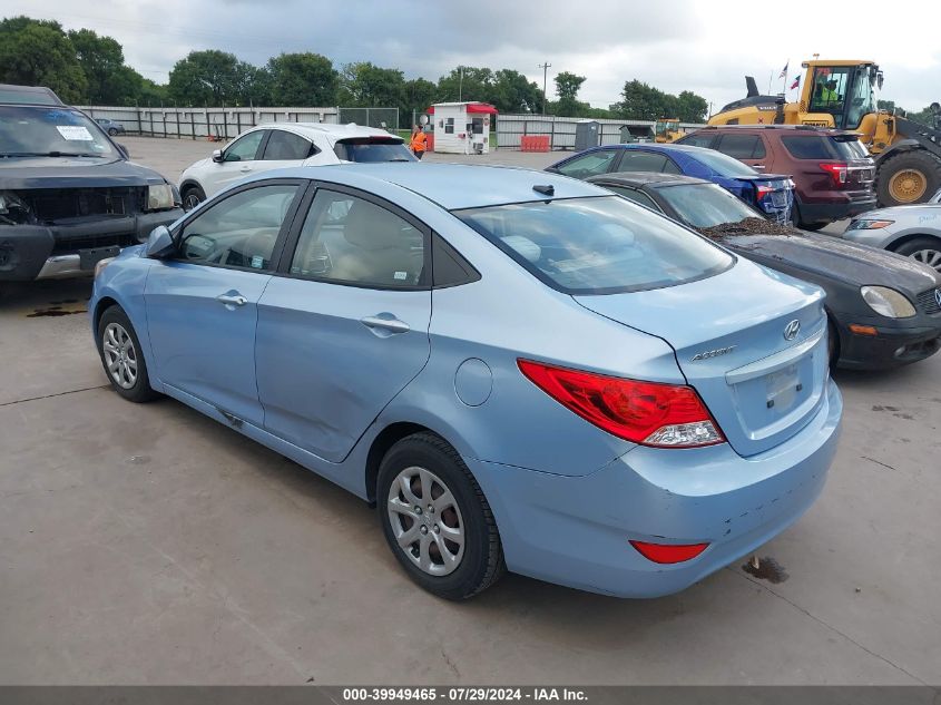 KMHCT4AE4EU613594 2014 Hyundai Accent Gls