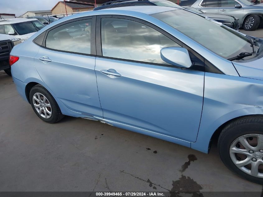 2014 Hyundai Accent Gls VIN: KMHCT4AE4EU613594 Lot: 39949465