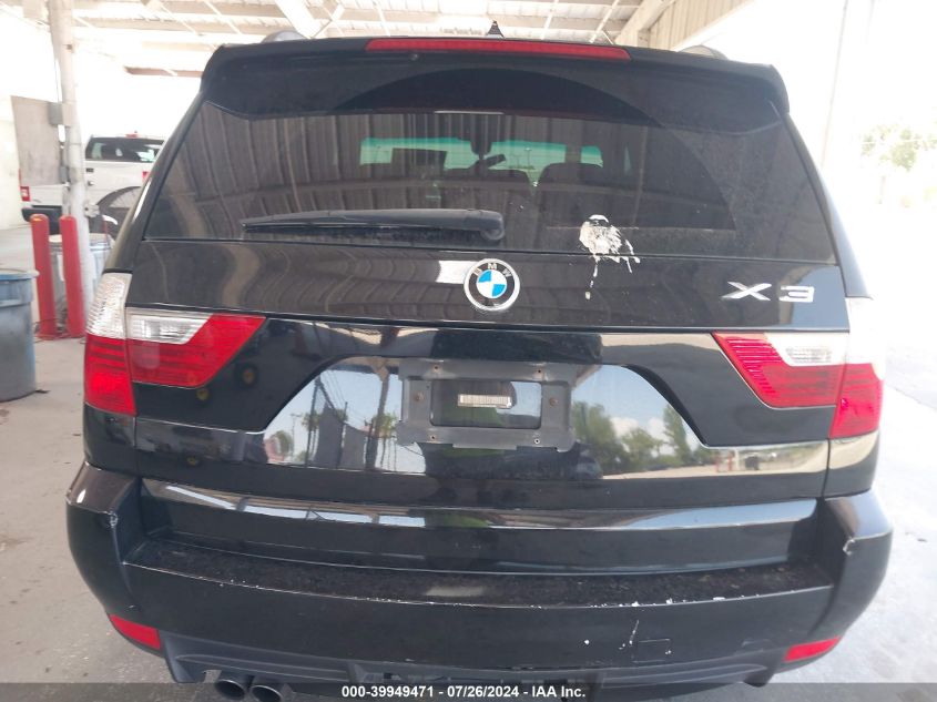 2008 BMW X3 3.0Si VIN: WBXPC93418WJ24086 Lot: 39949471