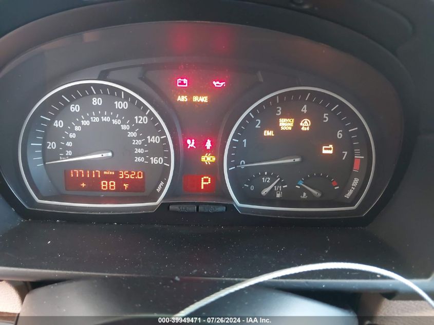 2008 BMW X3 3.0Si VIN: WBXPC93418WJ24086 Lot: 39949471