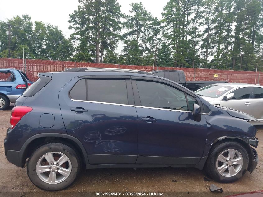 2019 Chevrolet Trax Lt VIN: 3GNCJLSB8KL259102 Lot: 39949481