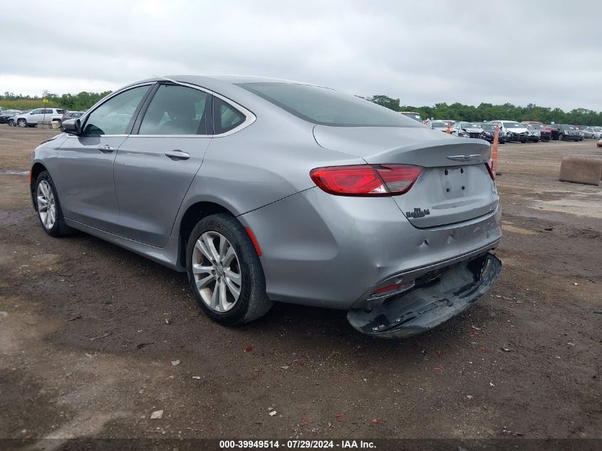 2015 Chrysler 200 Limited VIN: 1C3CCCAB1FN539104 Lot: 39949514