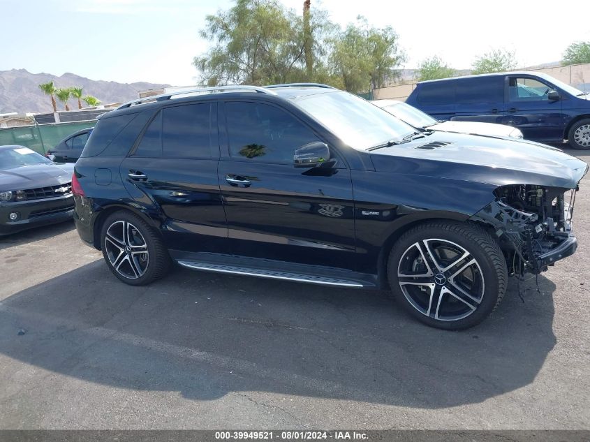 2019 Mercedes-Benz Amg Gle 43 4Matic VIN: 4JGDA6EB7KB212974 Lot: 39949521