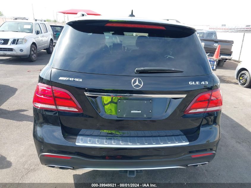 2019 Mercedes-Benz Amg Gle 43 4Matic VIN: 4JGDA6EB7KB212974 Lot: 39949521