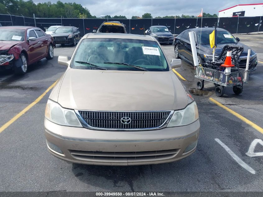 2001 Toyota Avalon Xls VIN: 4T1BF28B61U116351 Lot: 39949550