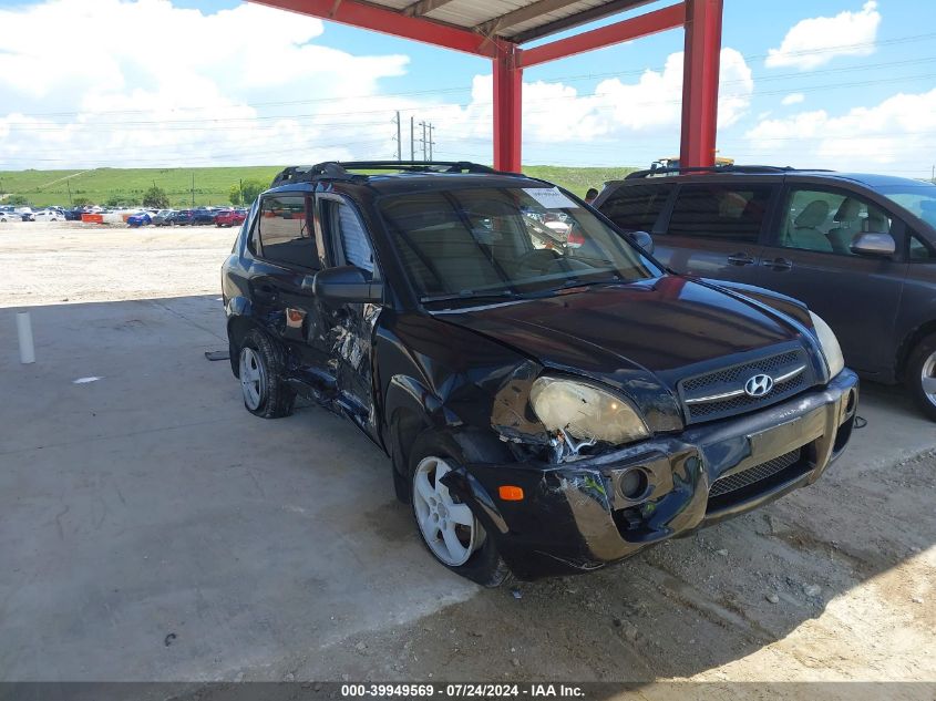 2006 Hyundai Tucson Gl VIN: KM8JM12B06U378359 Lot: 39949569