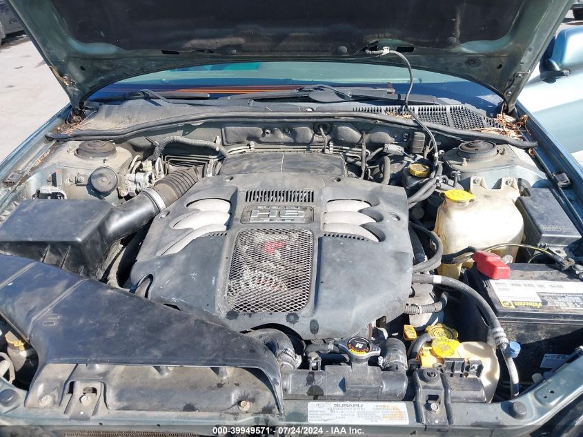 2001 Subaru Outback H6-3.0 VIN: 4S3BH806117666345 Lot: 39949571