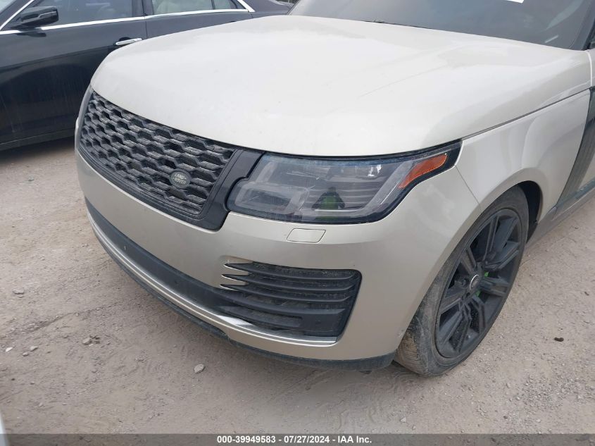 2018 Land Rover Range Rover Hse VIN: SALGS2SV4JA392028 Lot: 39949583