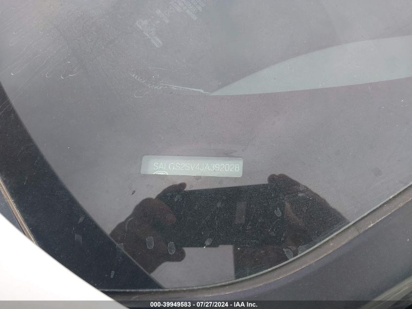 2018 Land Rover Range Rover Hse VIN: SALGS2SV4JA392028 Lot: 39949583