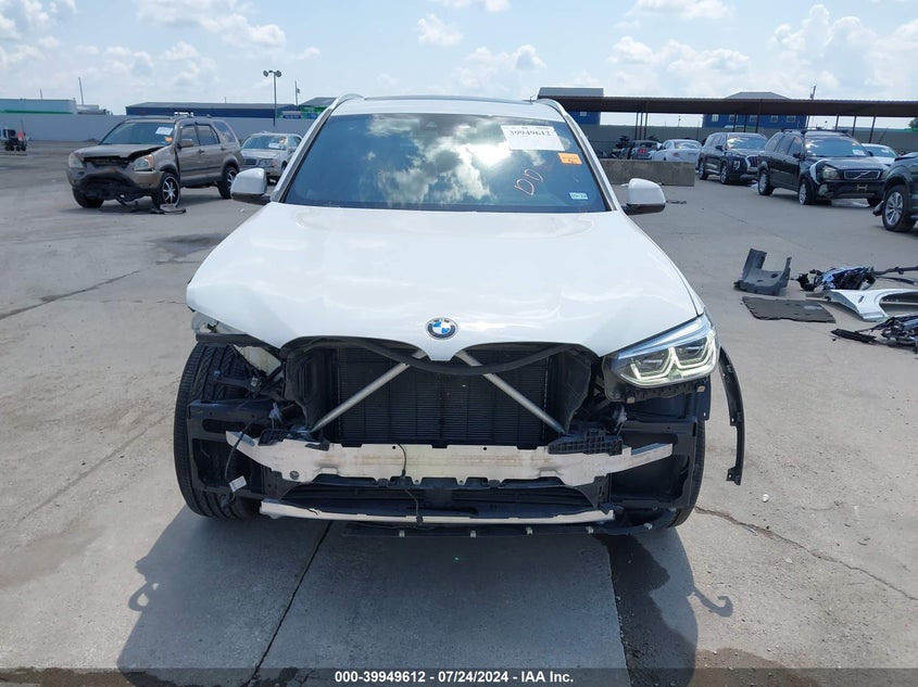 VIN 5UXTY3C02M9H75163 2021 BMW X3 SDRIVE30I
