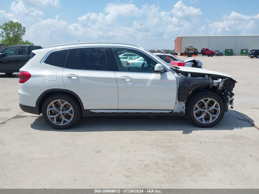 VIN 5UXTY3C02M9H75163 2021 BMW X3 SDRIVE30I
