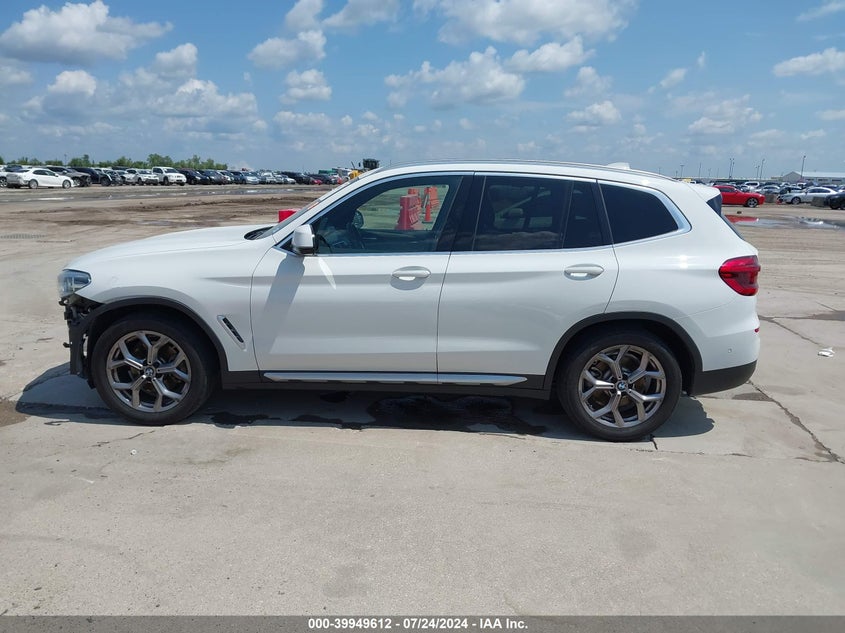 VIN 5UXTY3C02M9H75163 2021 BMW X3 SDRIVE30I