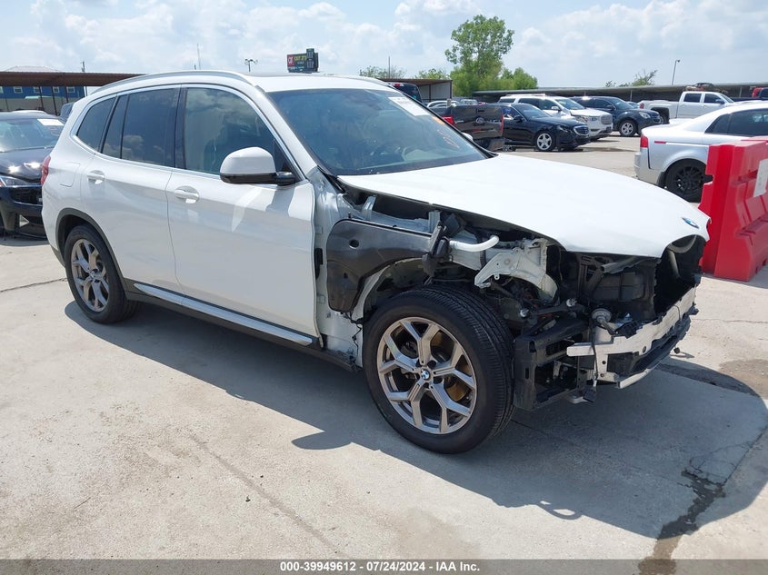 VIN 5UXTY3C02M9H75163 2021 BMW X3 SDRIVE30I