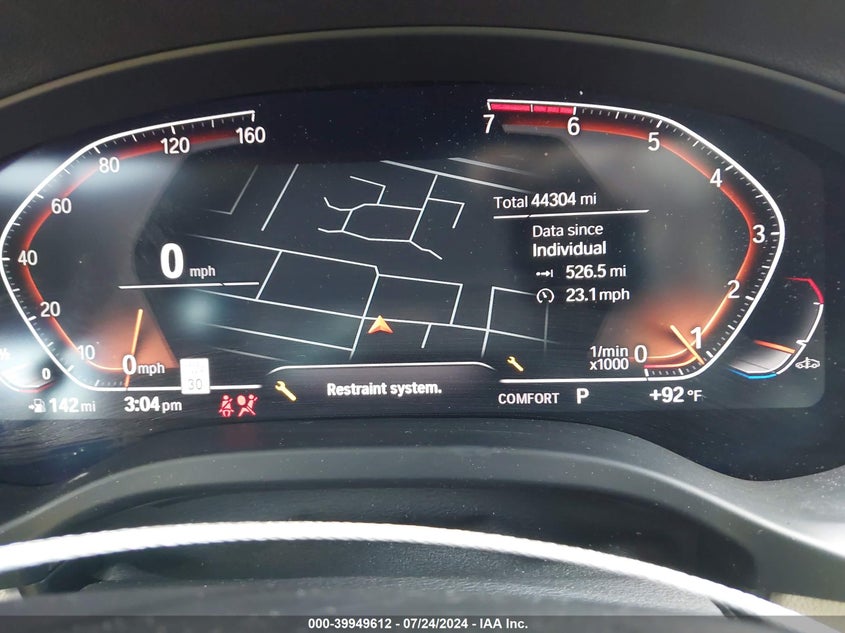 VIN 5UXTY3C02M9H75163 2021 BMW X3 SDRIVE30I