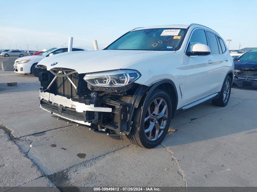 VIN 5UXTY3C02M9H75163 2021 BMW X3 SDRIVE30I
