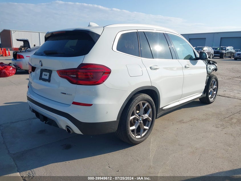 VIN 5UXTY3C02M9H75163 2021 BMW X3 SDRIVE30I