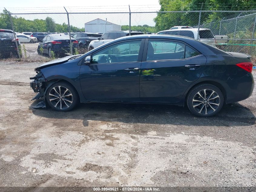 2019 TOYOTA COROLLA SE - 2T1BURHE9KC169573