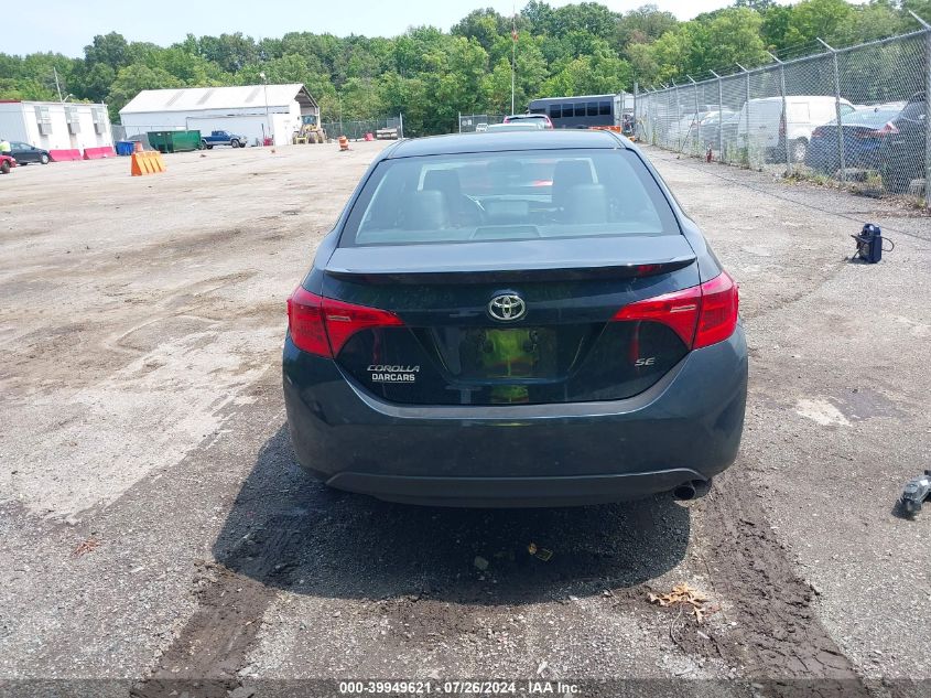 2019 TOYOTA COROLLA SE - 2T1BURHE9KC169573