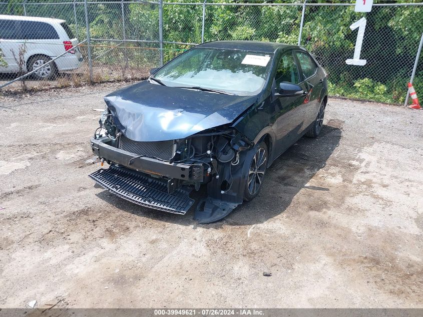 2019 TOYOTA COROLLA SE - 2T1BURHE9KC169573