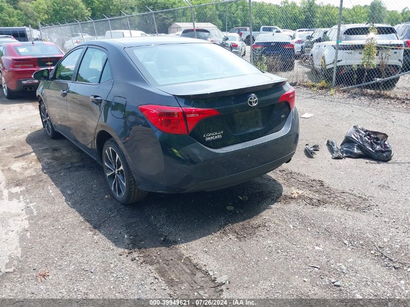 2019 TOYOTA COROLLA SE - 2T1BURHE9KC169573