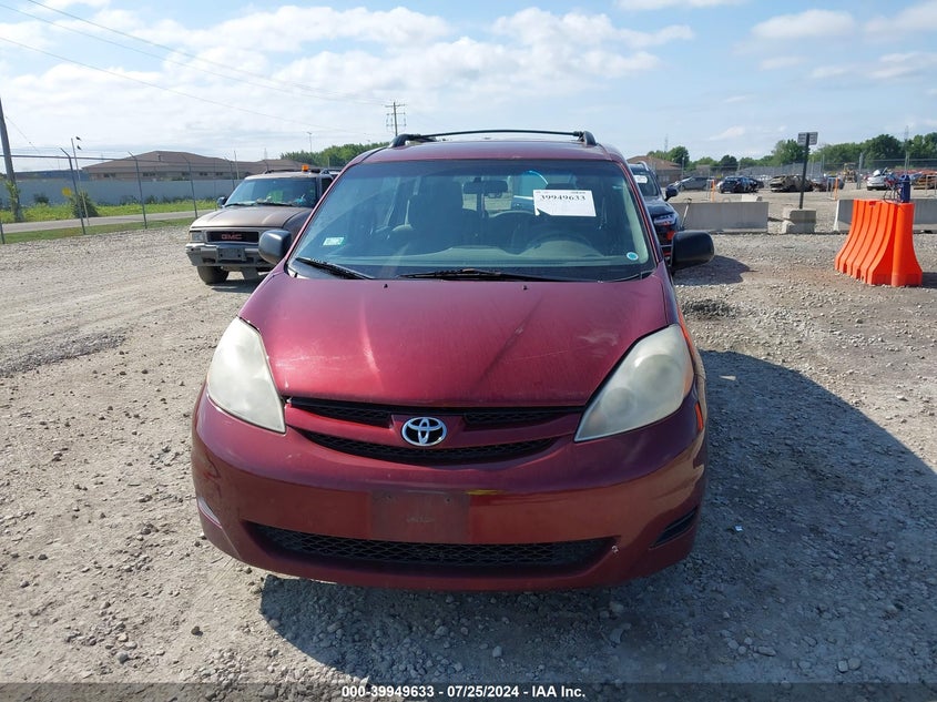 2006 Toyota Sienna Ce VIN: 5TDZA23C76S578656 Lot: 39949633