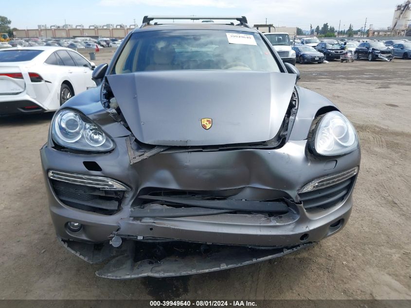 2012 Porsche Cayenne S VIN: WP1AB2A28CLA50978 Lot: 39949640