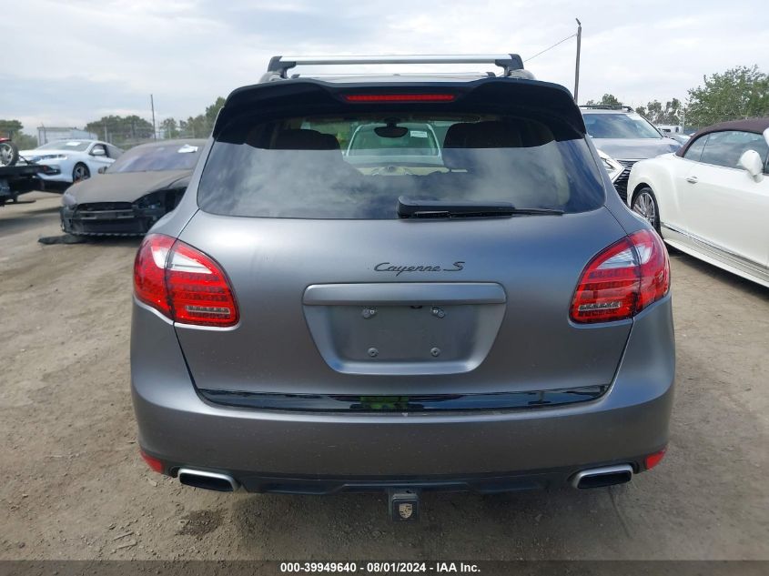 2012 Porsche Cayenne S VIN: WP1AB2A28CLA50978 Lot: 39949640