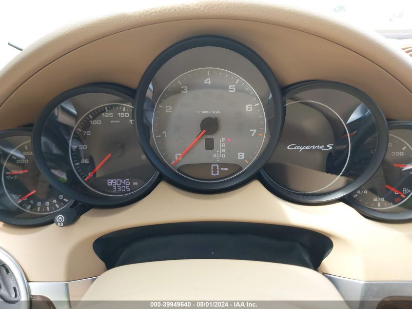 2012 Porsche Cayenne S VIN: WP1AB2A28CLA50978 Lot: 39949640