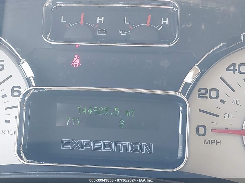 2010 Ford Expedition Xlt VIN: 1FMJU1F57AEB53475 Lot: 39949656