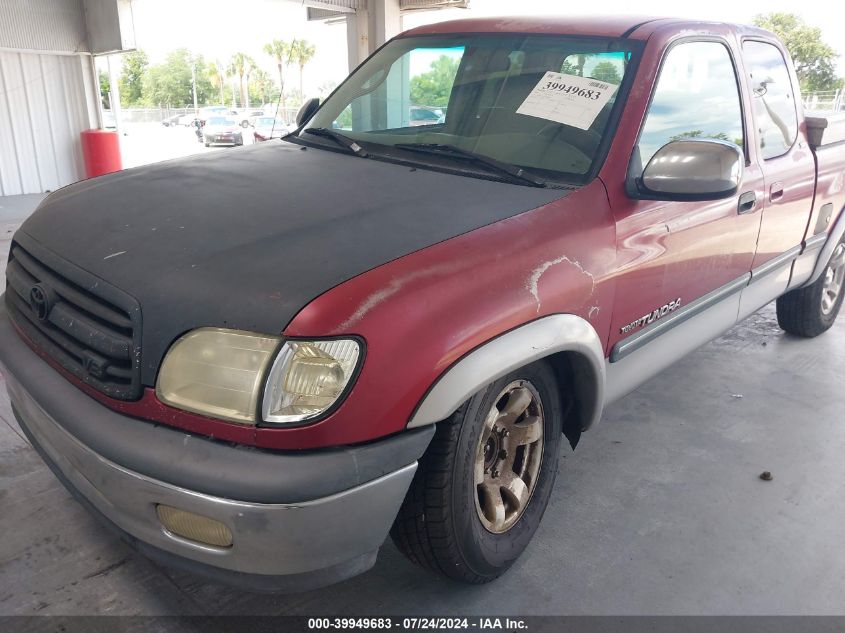 2001 Toyota Tundra Sr5 V8 VIN: 5TBRT34161S168607 Lot: 39949683