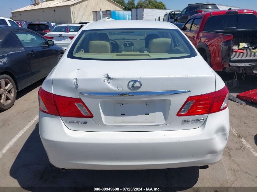 2008 Lexus Es 350 VIN: JTHBJ46G982196942 Lot: 39949698