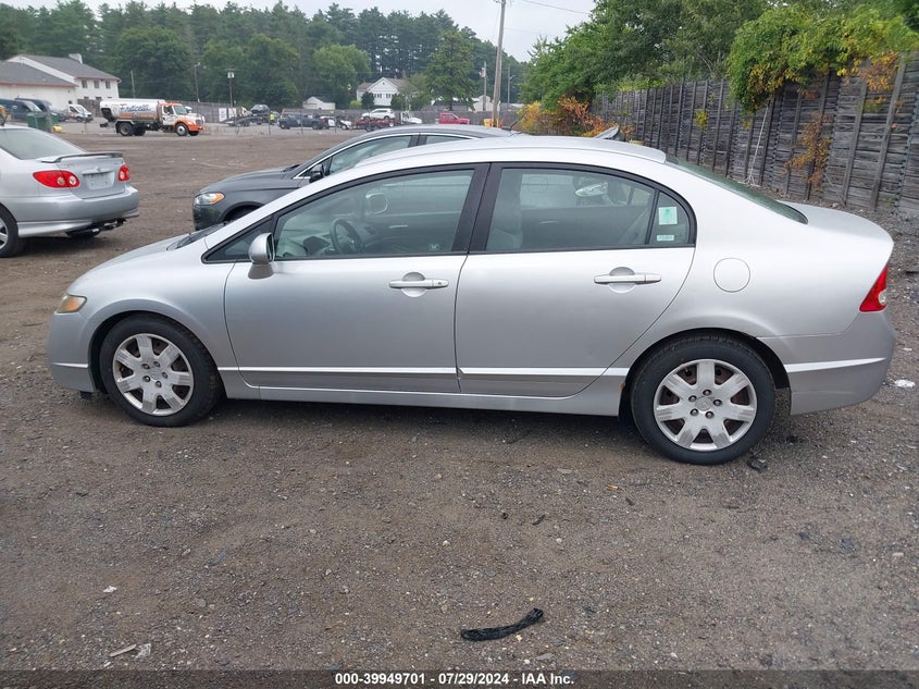 2009 Honda Civic Lx VIN: 2HGFA16529H363751 Lot: 39949701