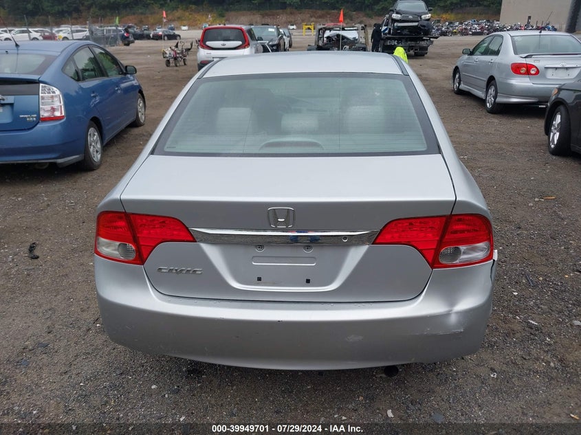 2009 Honda Civic Lx VIN: 2HGFA16529H363751 Lot: 39949701