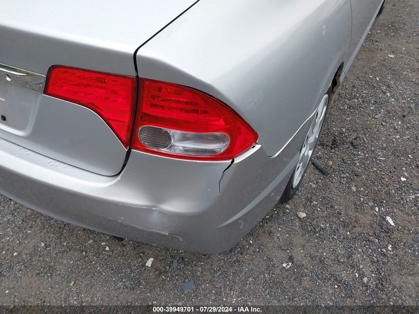 2009 Honda Civic Lx VIN: 2HGFA16529H363751 Lot: 39949701