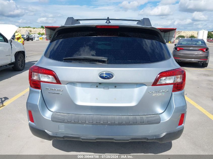 2017 Subaru Outback 2.5I Limited VIN: 4S4BSAKC7H3336671 Lot: 39949708