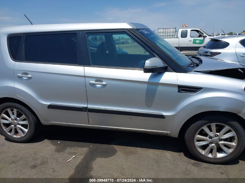 2012 Kia Soul + VIN: KNDJT2A6XC7455220 Lot: 39949770