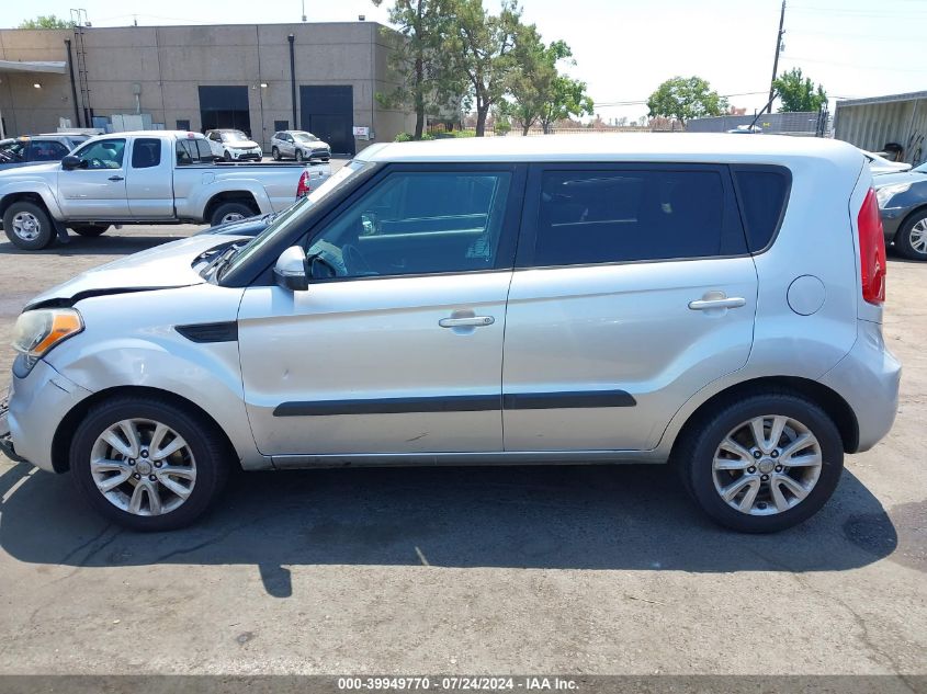 2012 Kia Soul + VIN: KNDJT2A6XC7455220 Lot: 39949770