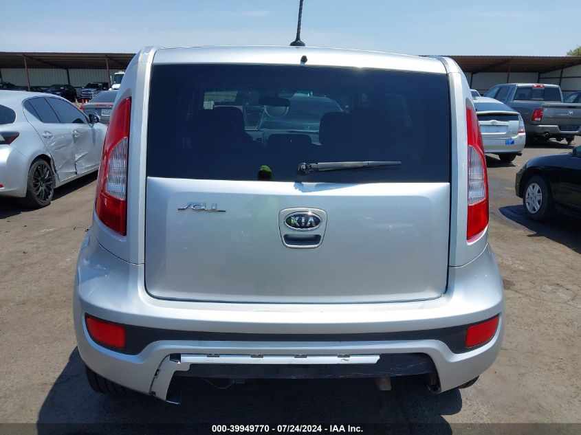 2012 Kia Soul + VIN: KNDJT2A6XC7455220 Lot: 39949770