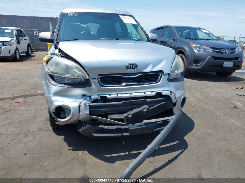 2012 Kia Soul + VIN: KNDJT2A6XC7455220 Lot: 39949770