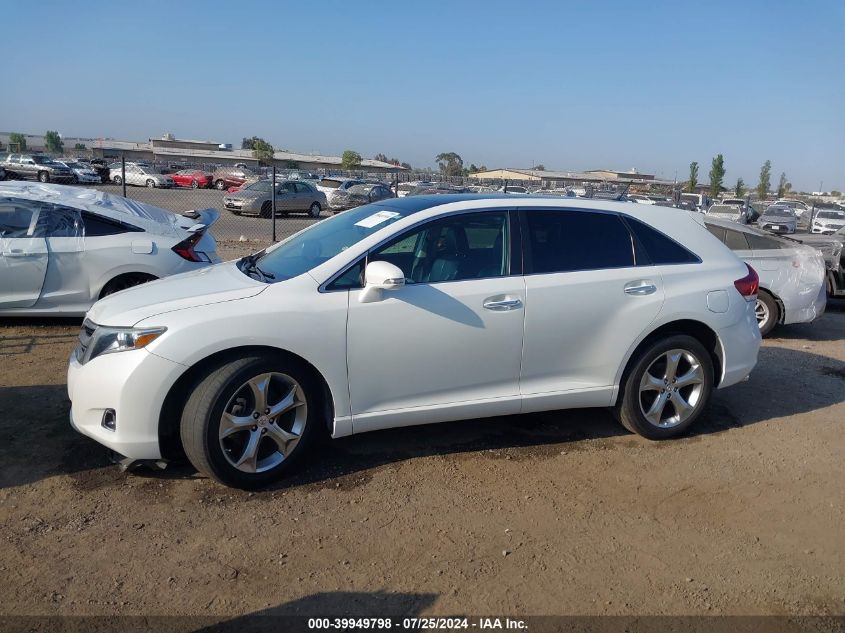 2013 Toyota Venza Limited V6 VIN: 4T3BK3BBXDU078130 Lot: 39949798
