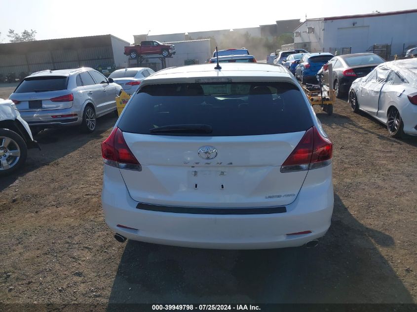 2013 Toyota Venza Limited V6 VIN: 4T3BK3BBXDU078130 Lot: 39949798