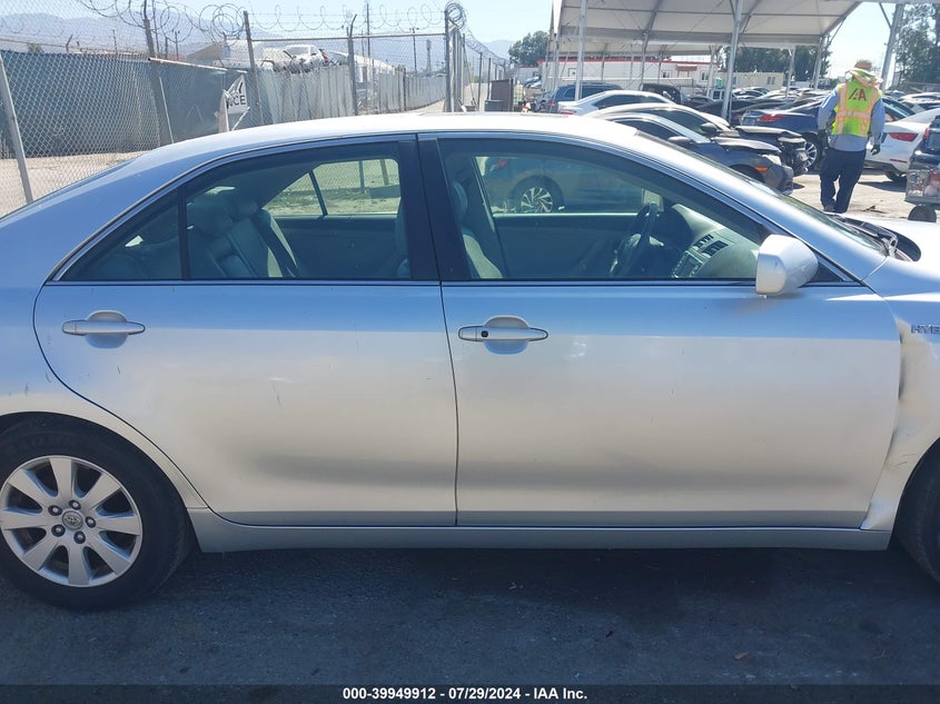 2007 Toyota Camry Hybrid VIN: JTNBB46K573029341 Lot: 39949912